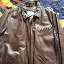 Men’s leather jacket