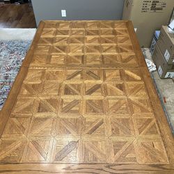 Solid Wood Dining Room Table 