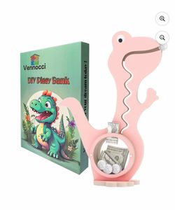 Dinosaur piggy bank