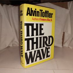 The Third Wave by Alvin Toffler BCE Hardcover Sociology 1980 GC