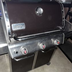 [Chocolate] Weber Genesis BBQ Grill Propane 3 Burners