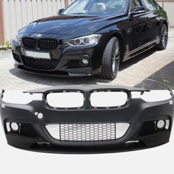 12-18 BMW F30 3 Series M-Sport Style Front Bumper