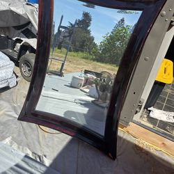Large Bad Ass Plastic Mirror