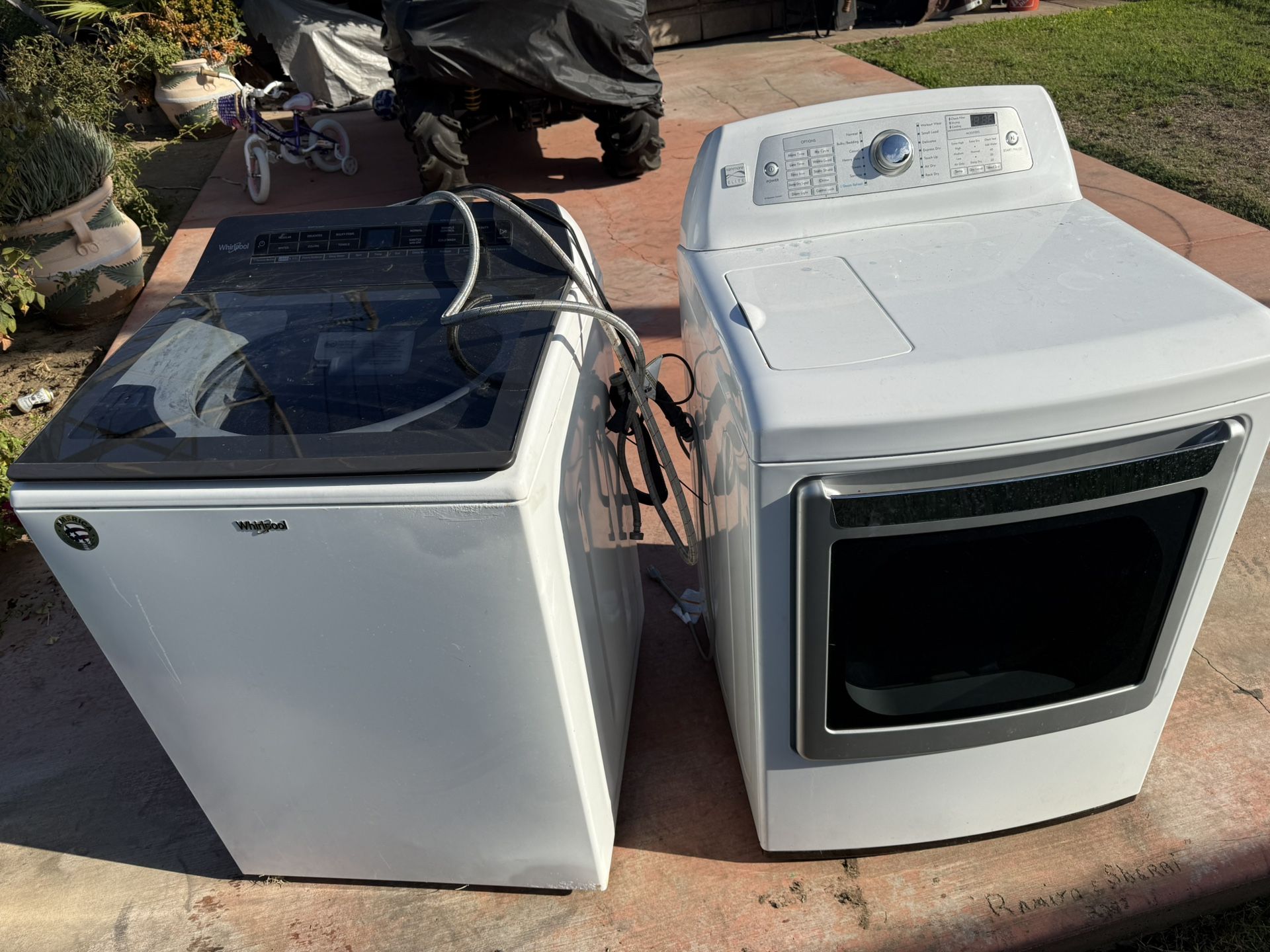 Washer And Dryer