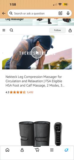 Leg massager
