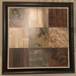 Keith Mallet Framed Canvas