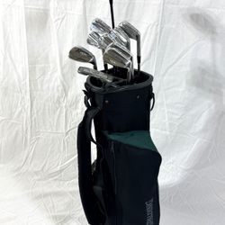 Spalding Epic RH Golf Club Set + Nike iC Putter & Bag – New Grips + Bonus!