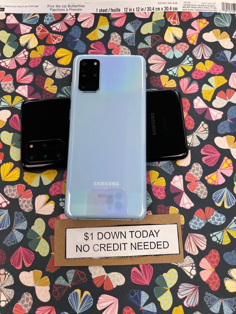📱 Great Deal! Samsung Galaxy S20 Plus 5G! 💸 $1 Down Available!