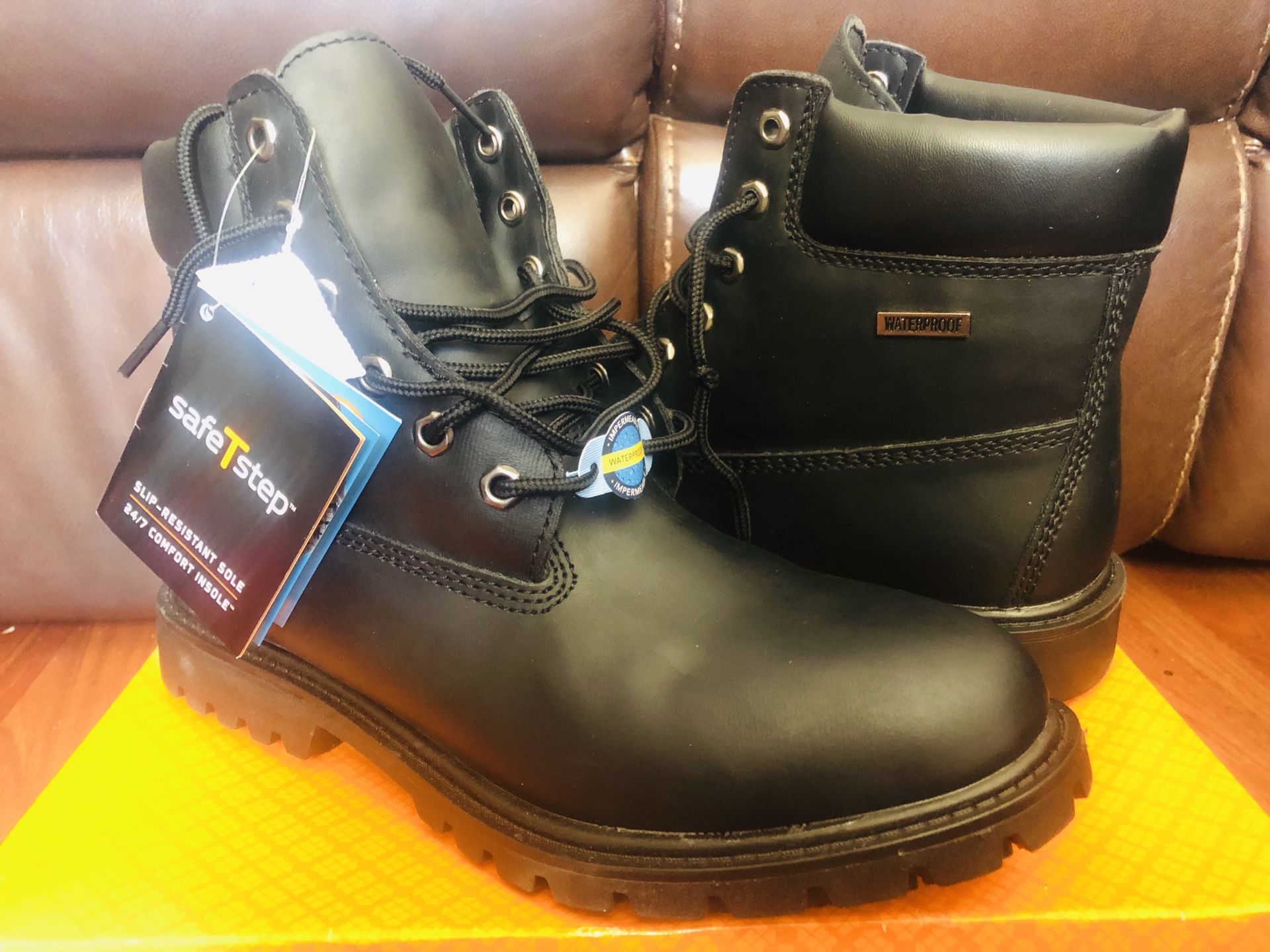 Boots the work 🥾 waterproof size 10 new para hombres