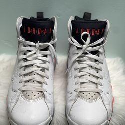 Air Jordan 7 Retro White Infrared (CU9307-160) Size 13 Pre-owned