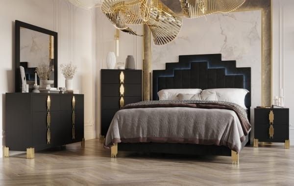 4PC King Bedroom Set $975!! Queen size $925! Same Day Delivery!