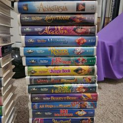 Disney VHS Lot of 33