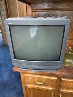 Sony trinitron crt tv