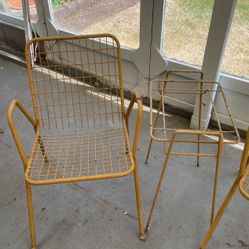 Patio Chairs And Table