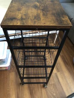 3 Drawer Table