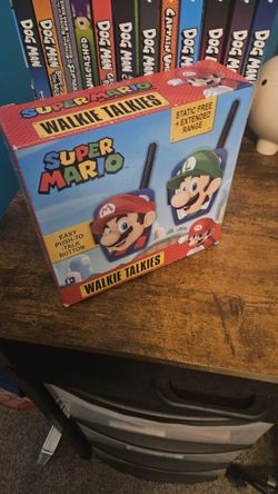 Mario Walkie Talkies - New