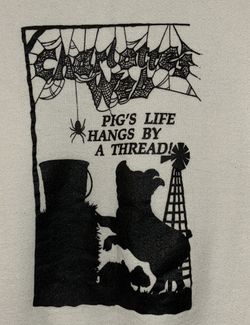 Vintage 1994 Pfeiffer College (University) Theatre, Charlotte’s Web Sweatshirt