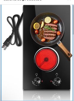 Hobsir 2 Burner Electric Cooktop