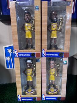 Set of Lakers Bobbleheads