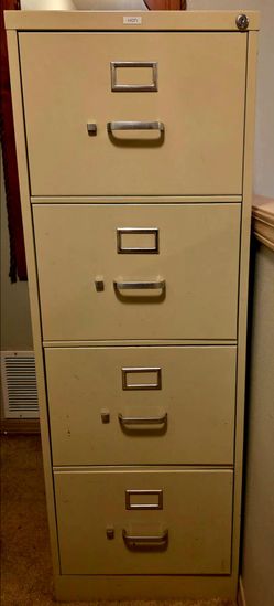 HON 4-Drawer Filing Cabinet – Heavy Duty