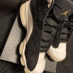 Jordans  Black / White 