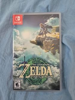 Zelda Tears of the Kingdom. Nintendo Switch game