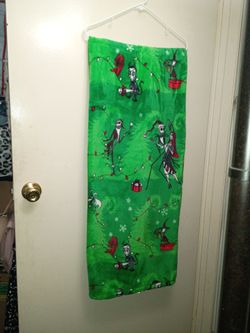 The nightmare before Christmas blanket