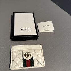 Gucci Cardholder White Classic 