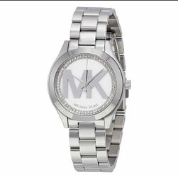 MK watch new (I never used it; it needs a new battery but works well.