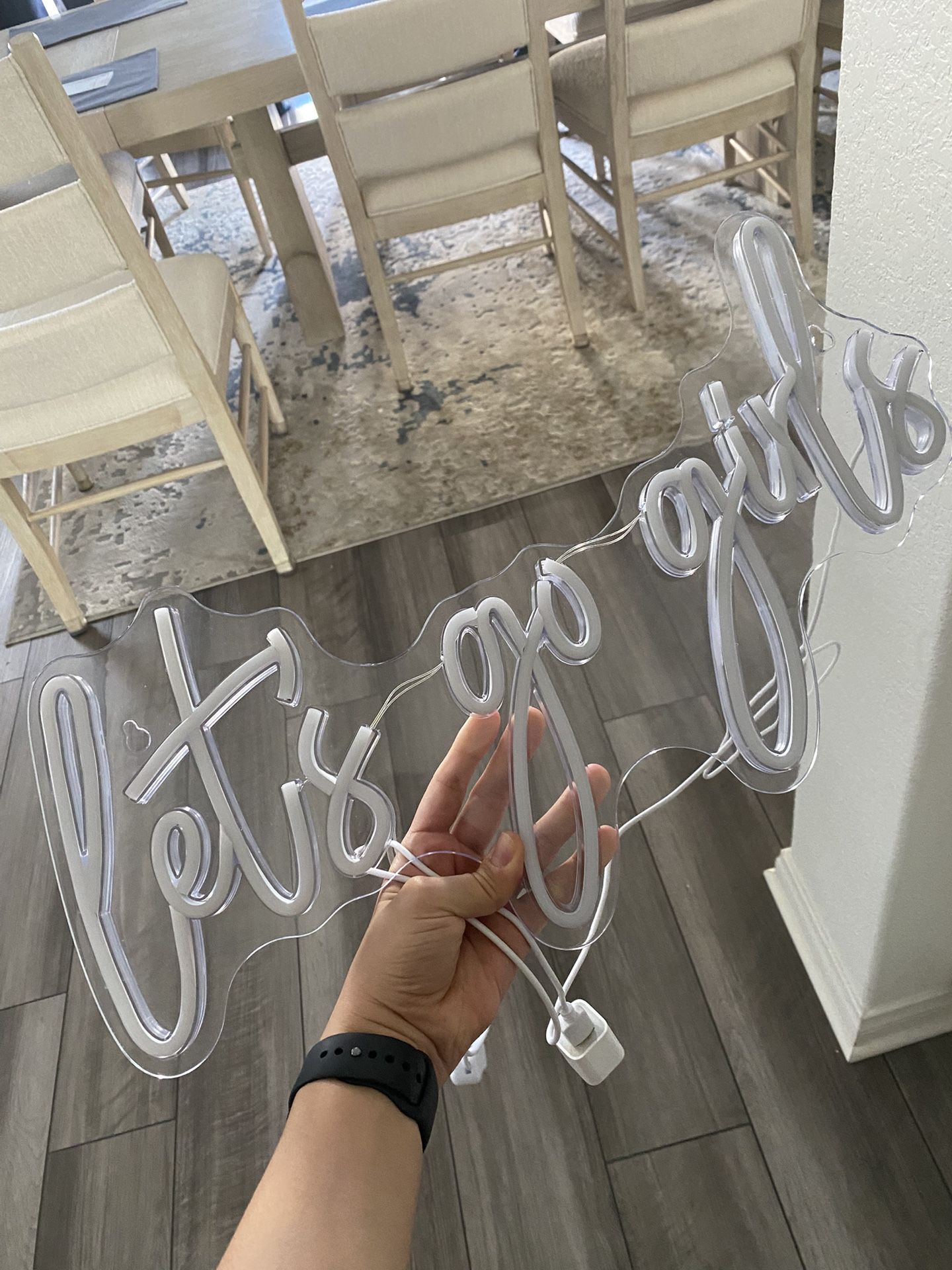 Let’s go Girls Neon Sign