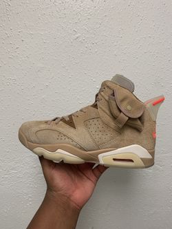 Jordan 6 Travis Scott British Khaki 