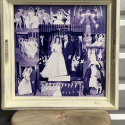 Frame or Table Tray w/ display Pictures 