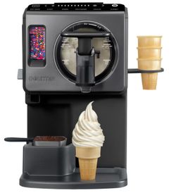 GOURMIA AUTOMATIC SOFT SERVE ICE CREAM & FROZEN DRINK MAKER 2 QUART