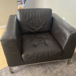 Leather Italsofa  Armchair 