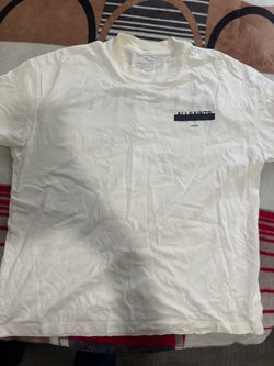 AllSaints London White Graphic T-Shirt