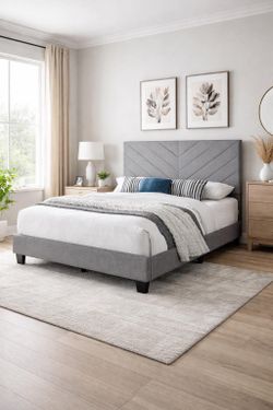Brand New Full Bed Frame With Mattress And Box Spring Ready For Delivery 🚛