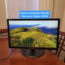 Lenovo Computer Monitor