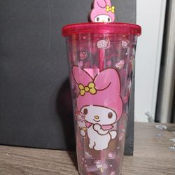 My Melody Acrylic Tumbler Check Out My Page For Other Great Items