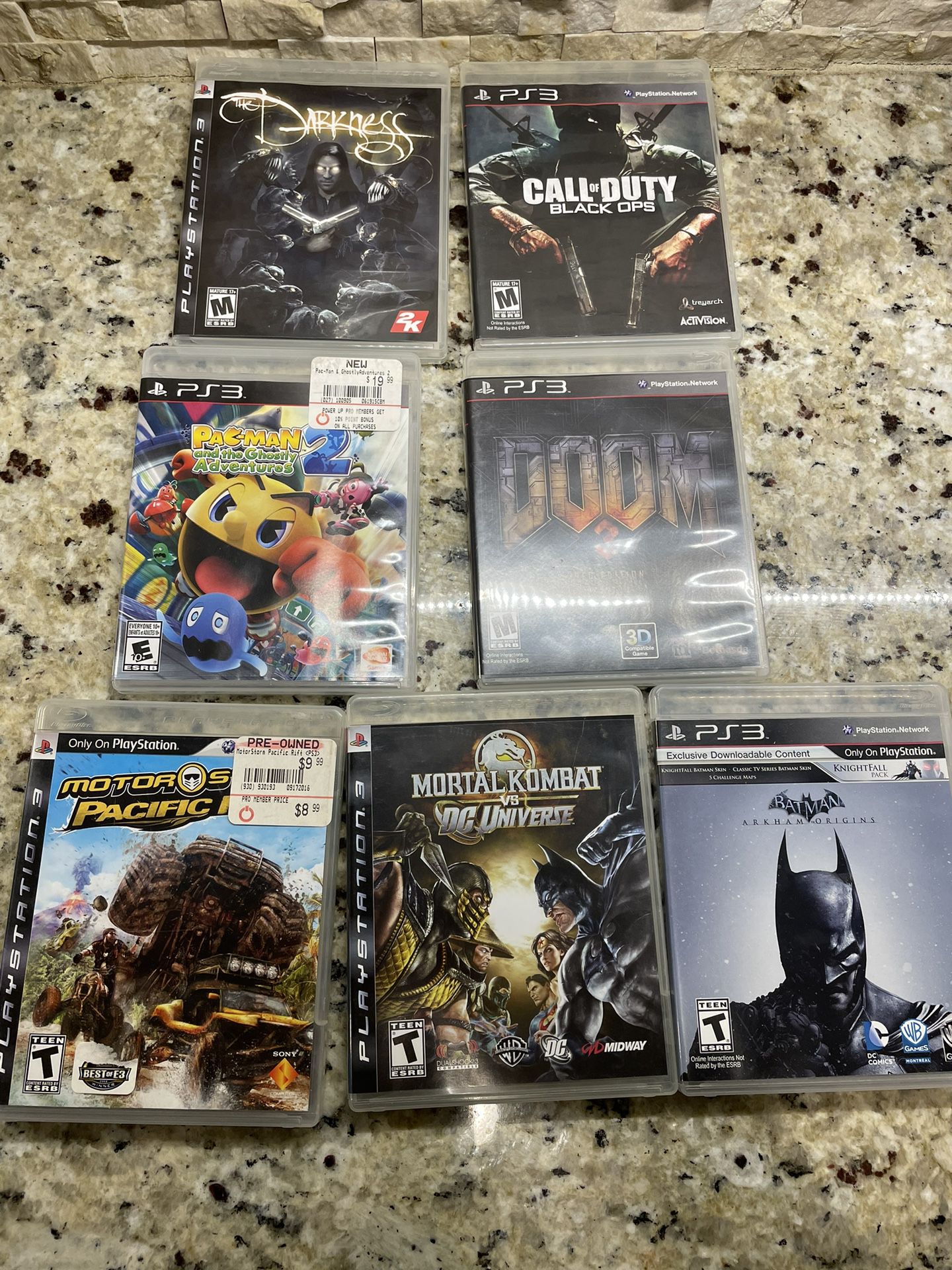 PlayStation 3 (PS3). Games - $10 Each
