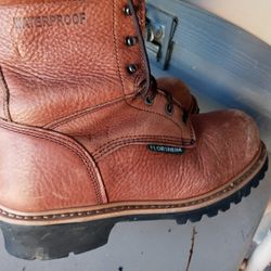 Steel Toe Work Boots Size 8.5M