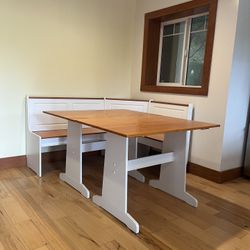 L Bench And Table(s) Dinning 