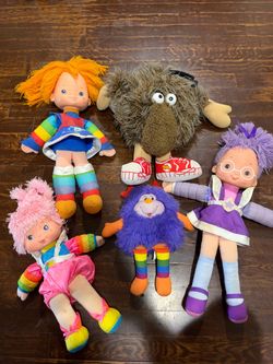 Vintage 80s lot of Rainbow Brite Collection