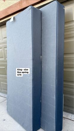 King Size Box Spring Set