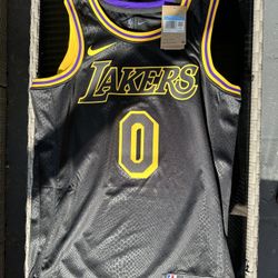 Nike Lakers Kuzma Black Jersey 