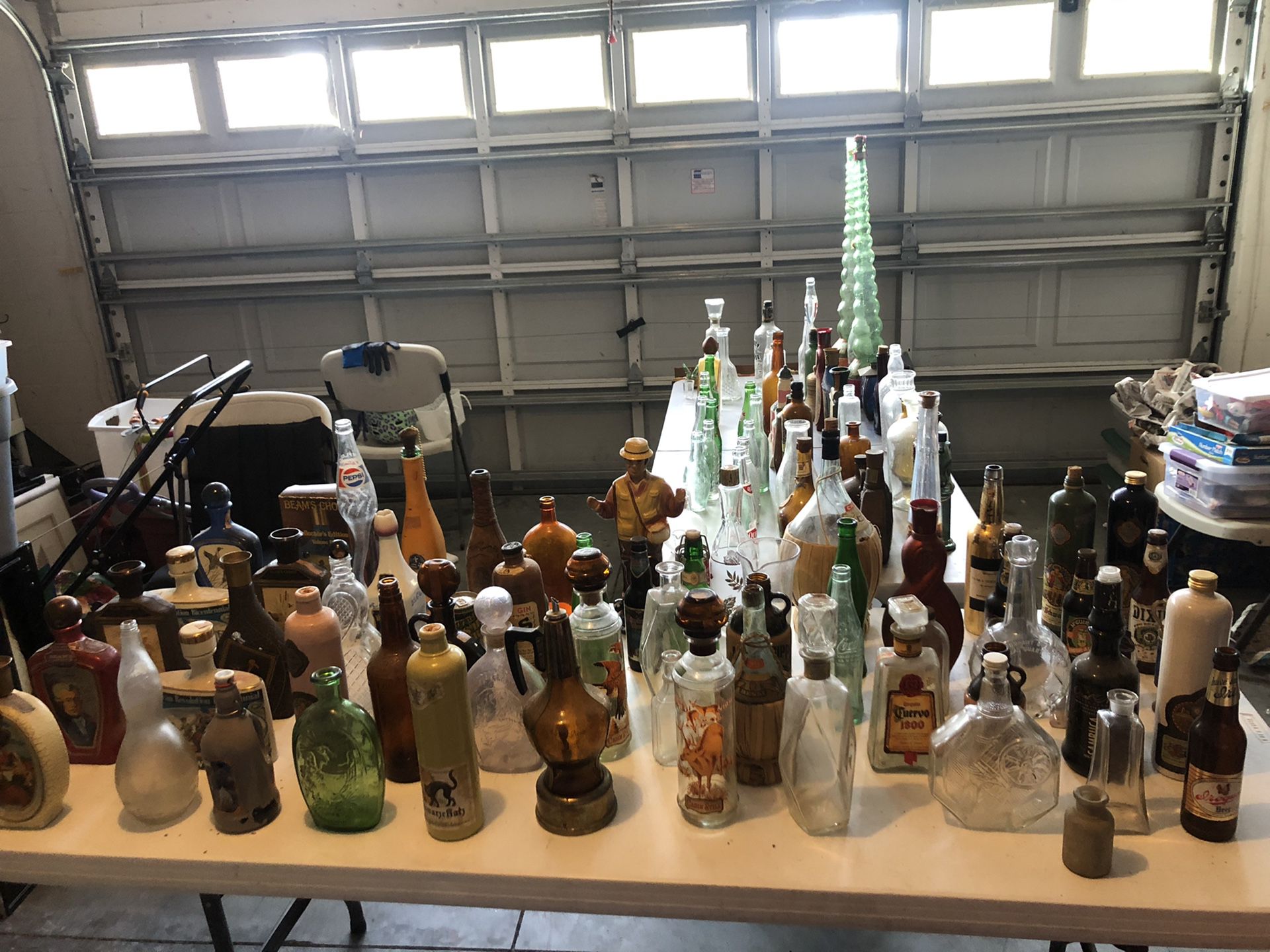 Vintage Bottle Collection - Over 100 Bottles!