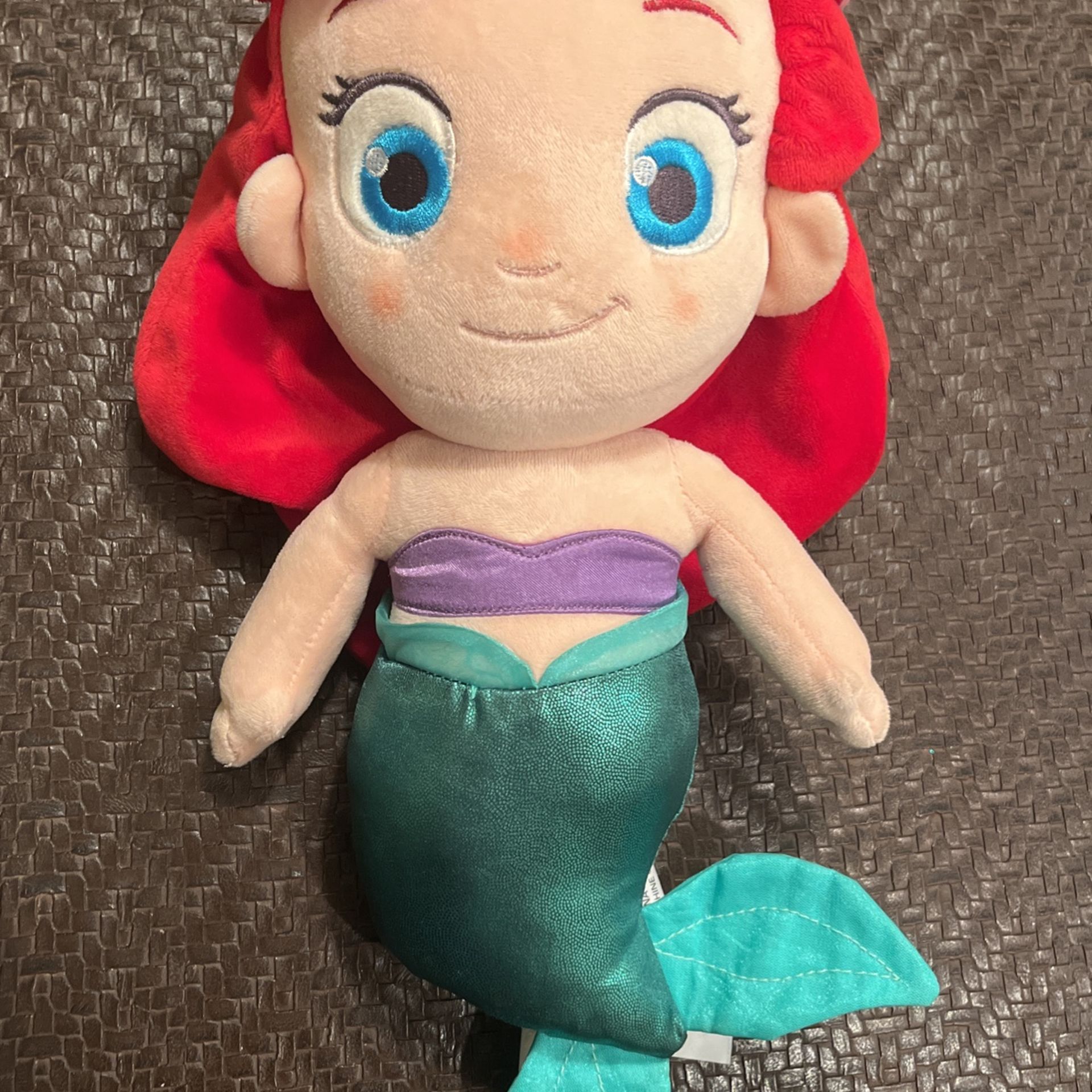 Disney Store Toddler The Little Mermaid Ariel Plush Doll 14"