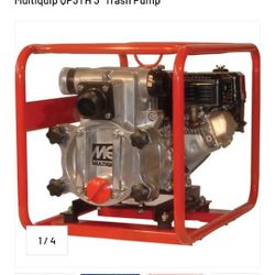 3 Inch Trash Pump MQ Brand New