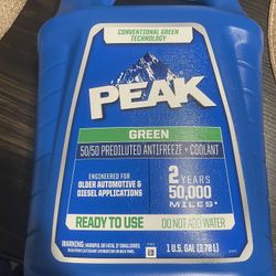 Coolant, Engine Air Filter and 2 Fuel System Cleaner Liquid
