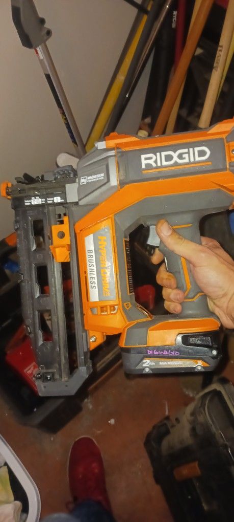 Ridge Nail Gun And Drill