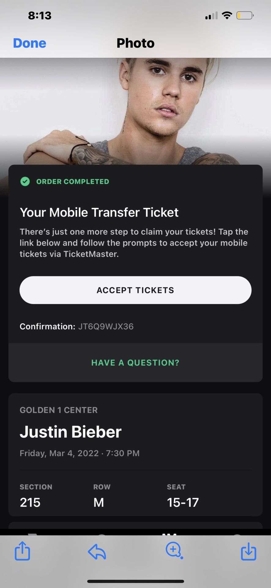 Concert Tickets